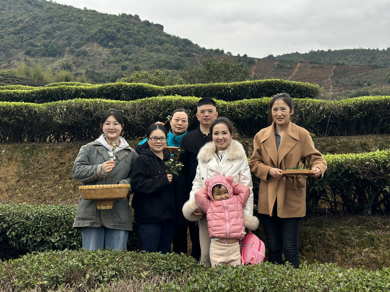 天晟茶艺培训班课程第5天我们上茶山了